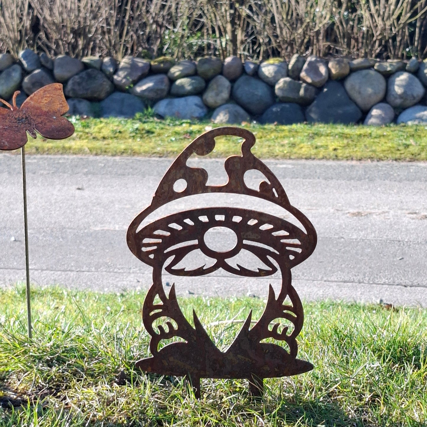 Lustige Zwerge, Gartenstecker, Gartendeko