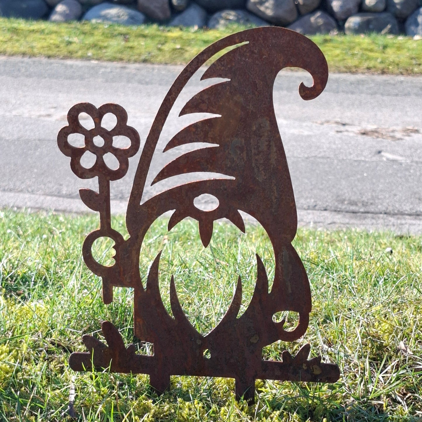 Lustige Zwerge, Gartenstecker, Gartendeko