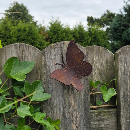 Kleiner Schmetterling mit Schraube