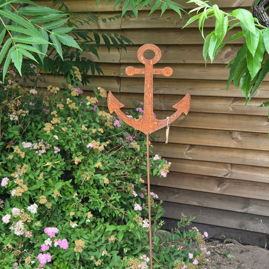 Gartenstecker Anker