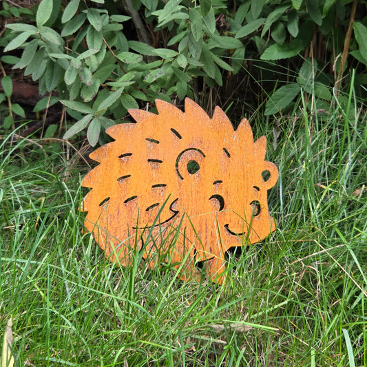 Igel Ingo der rostige Edelrost Gartendeko Rost Deko