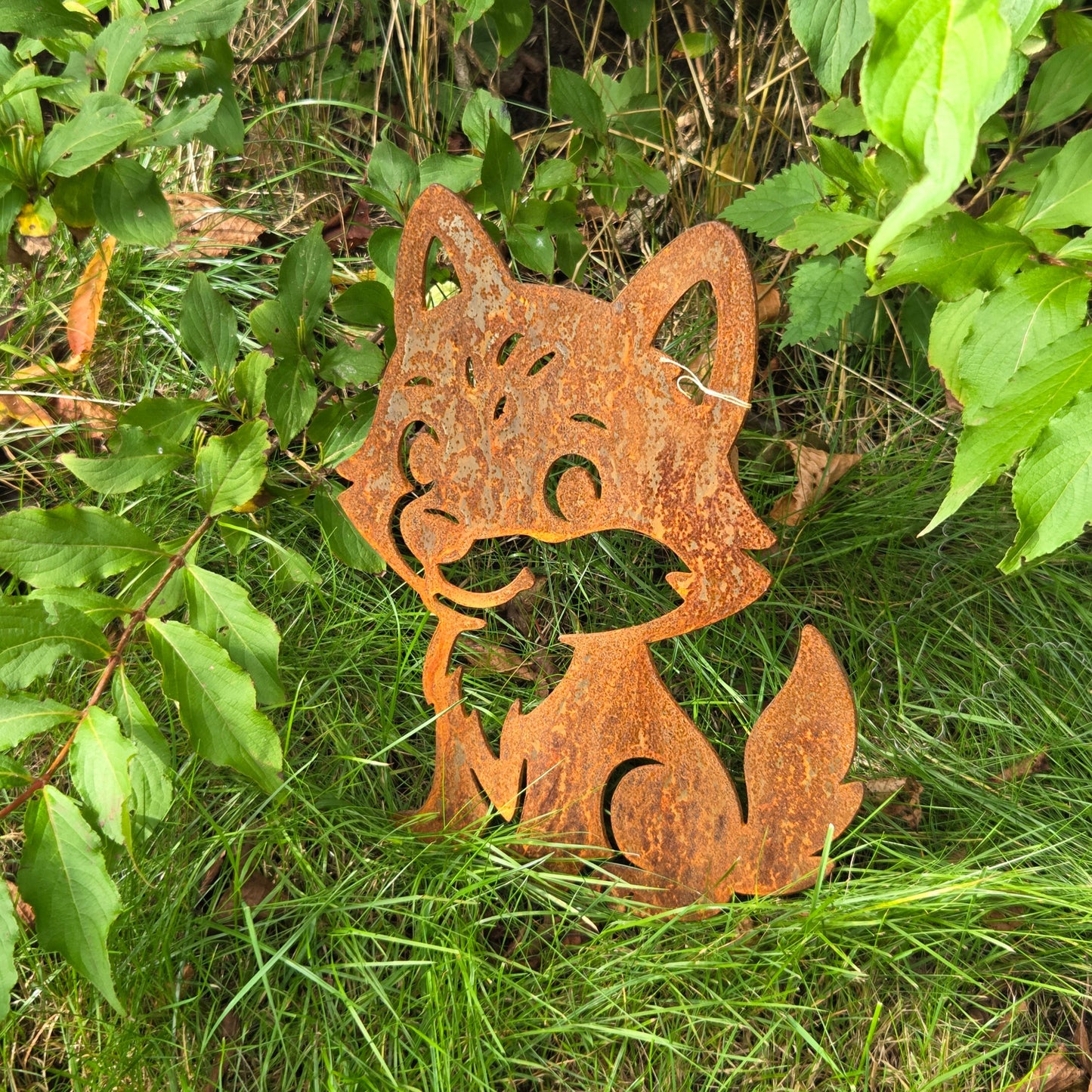 Fuchs Fredi Edelrost Gartendeko Rost Deko